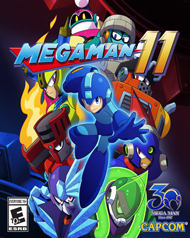 Mega Man 11 Cover Art