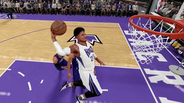 Captura de pantalla de NBA 2K16