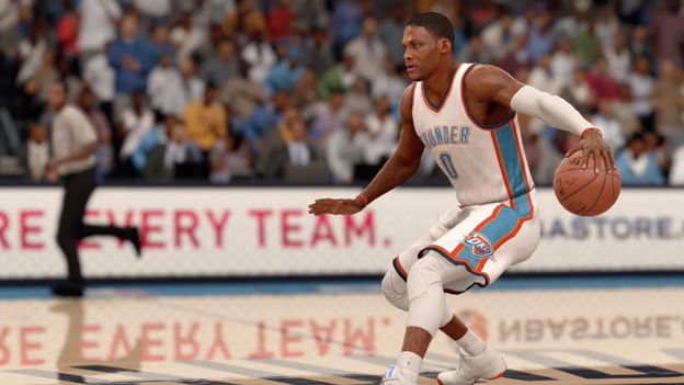 Captura de pantalla de NBA Live 16