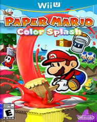 Paper Mario: Color Splash Cover Art