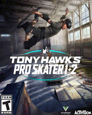 Tony Hawk's Pro Skater 1+2 Cover Art