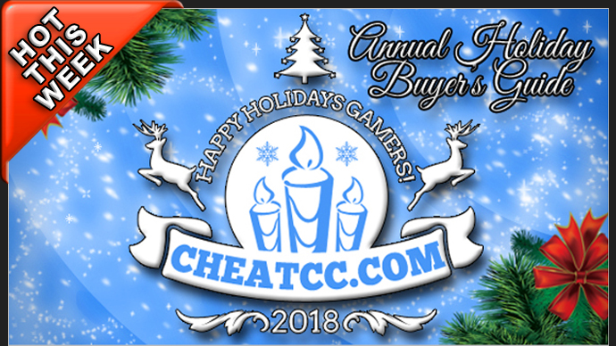 CheatCC's 2018 Holiday Buyer's Guide 